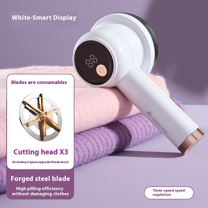 Rechargeable Lint Remover – Electric Fabric Shaver