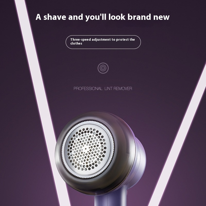 Rechargeable Lint Remover – Electric Fabric Shaver